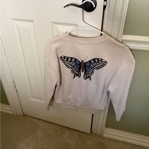 Abercrombie Kids Butterfly Print Sweater